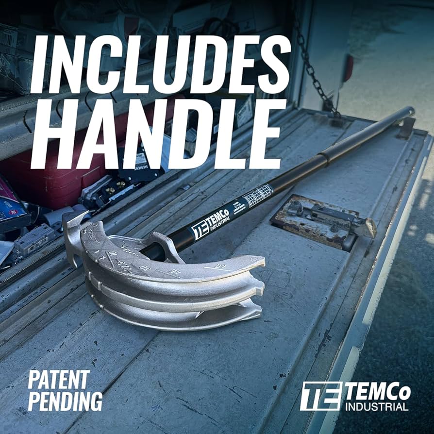 TEMCo 2 in 1 Dual Shoe Conduit Bender - 1/2